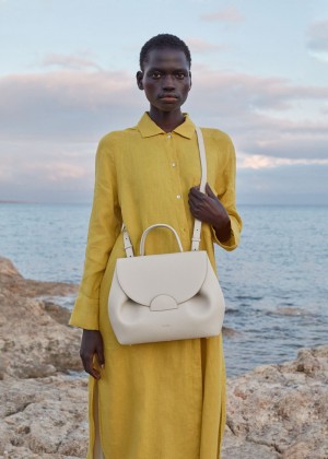 Polene Numéro Un Women's Bags White | 863-FDSHAQ