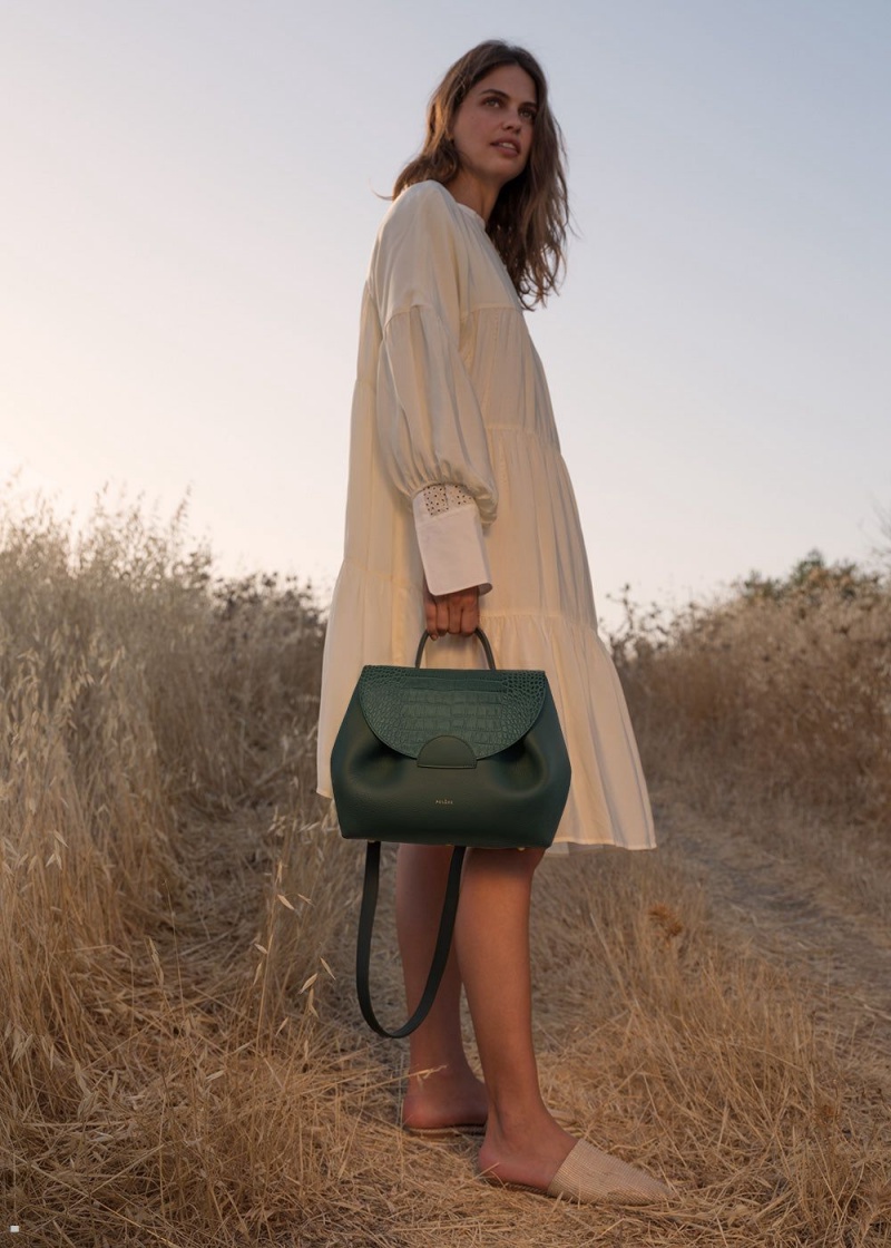 Polene Numéro Un Women's Bags Green | 729-UAEYSB