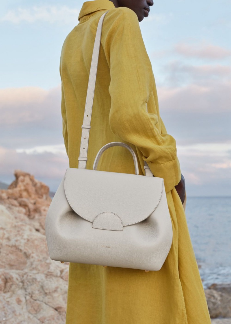 Polene Numéro Un Women's Bags White | 863-FDSHAQ