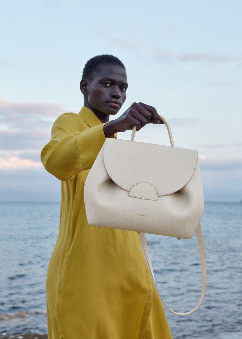 Polene Numéro Un Women's Bags White | 863-FDSHAQ