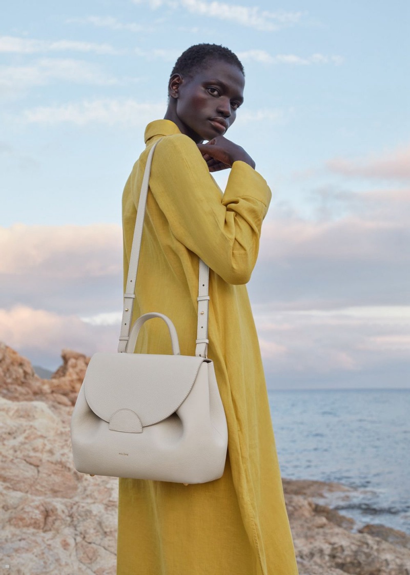 Polene Numéro Un Women's Bags White | 863-FDSHAQ